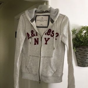 Zip up sweatshirt